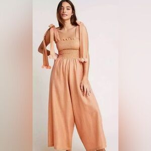 SUNDRESS Pippa Smocked Pom Pom Jumpsuit
SIZE XS/SM